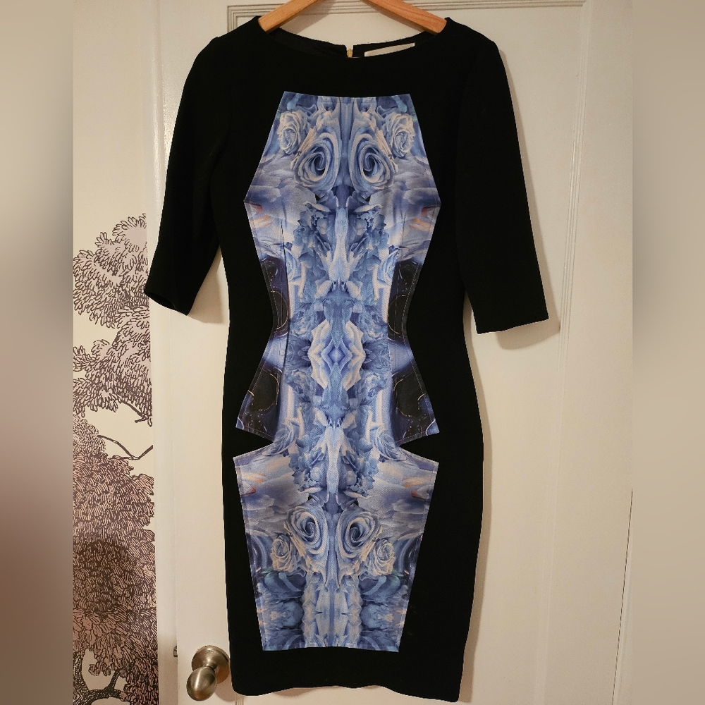 Prabal Gurung Kaleidoscope Print Dress